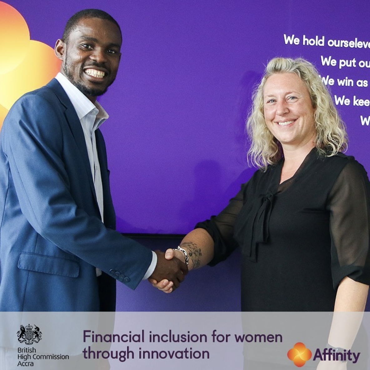 Affinity partners with British High Commission